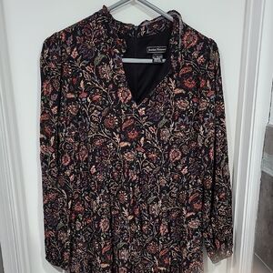 Jessica Howard Multicolor Floral Women's Top